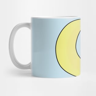 Rabbit Hugging Banana Mug